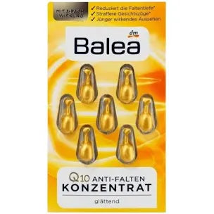 Balea Concentrate Capsules Anti-Wrinkle Q10 7 Count