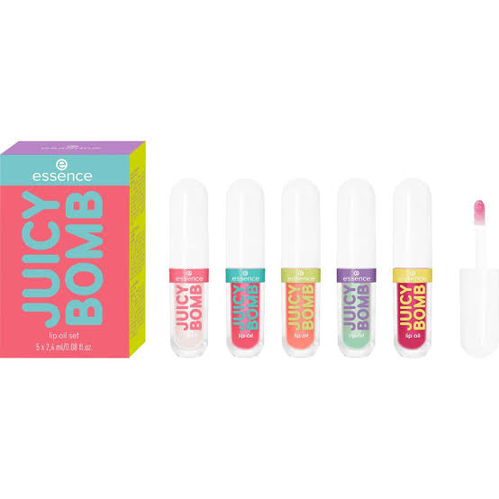 essence Lip Oil Juicy Bomb Set 5pcs