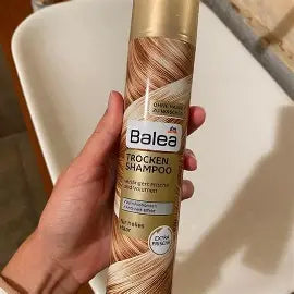 Balea Dry Shampoo 6 in 1 by Originala showing the aerosol can with branding and product details on the label