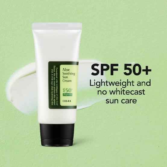 COSRX Aloe Sun Cream SPF 50+ PA+++ for Ultimate Sun Protection - Originala