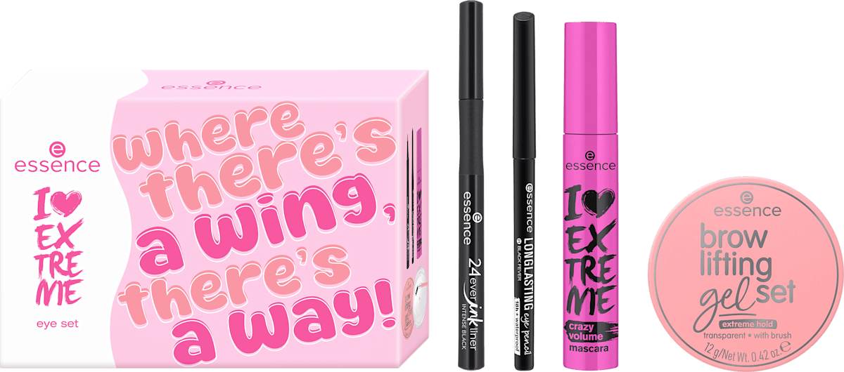 essence Gift Set I Love Extreme Eye 4pcs