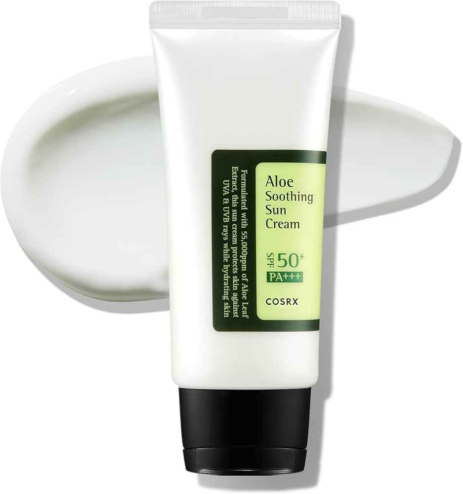 COSRX Aloe Sun Cream SPF 50+ PA+++ for Ultimate Sun Protection - Originala