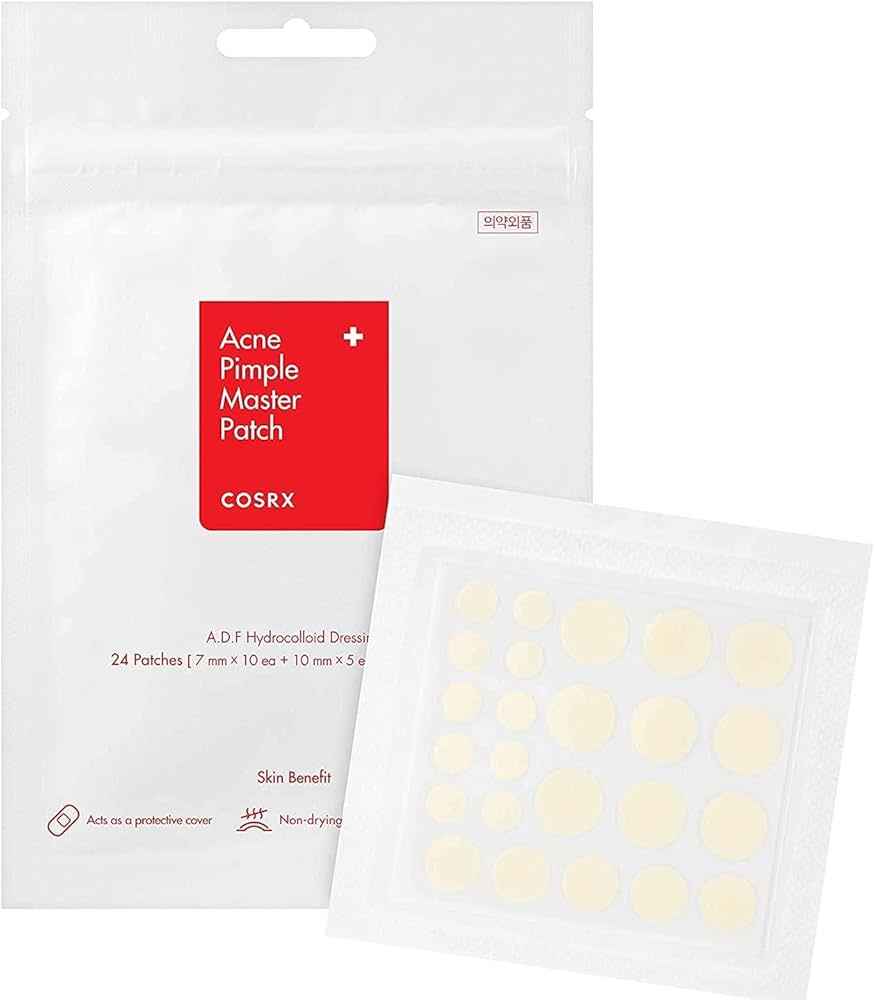 Cosrx Acne Pimple Patch - 24 Hydrocolloid Pimple Treatment Patches