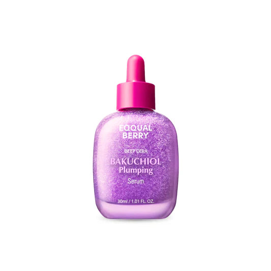 Gentle bakuchiol serum with ceramides to hydrate, plump, and smooth skin without irritation. Perfect for sensitive skin. Shop EOQUAL BERRY now.