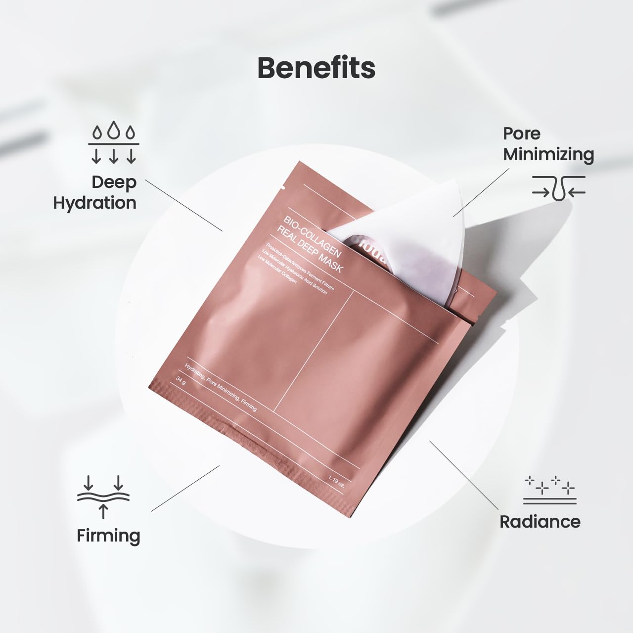 Biodance Bio Collagen-Real Deep Mask Pack (4 Sheets)