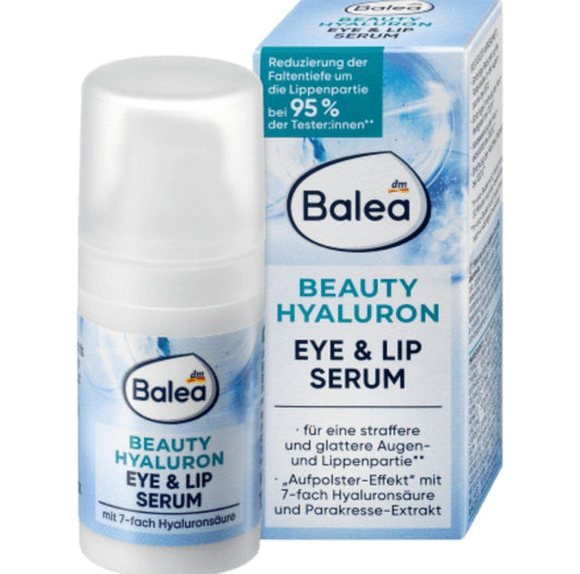 Balea Serum Beauty Hyaluron Eye & Lip 15 ml
