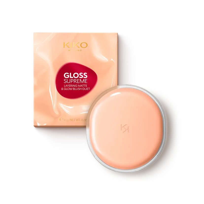 Kiko Milano Gloss Supreme Layering Matte & Glow Duo Blush