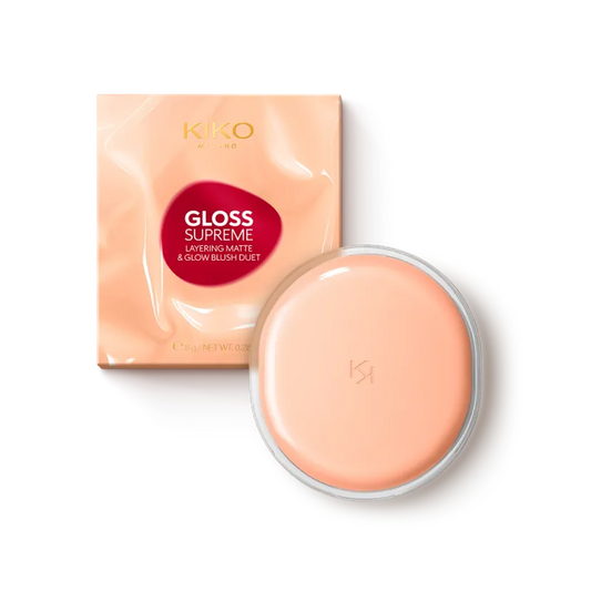 Kiko Milano Gloss Supreme Layering Matte & Glow Duo Blush